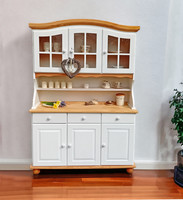 Provence, rustic, vintage, country style pine sideboard