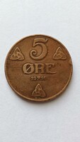 5 Ore (Norway) 1916 rare!