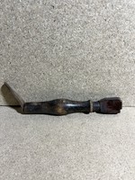 Old shoemaker's tool, wooden handle, size 28 x 3 cm. 4020