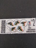 Czechoslovakia 1986, anniversary of the Olympic Committee