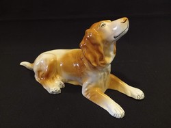 Granite - Kispest ceramic dog figure