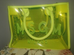 Msgm pvc casual bag