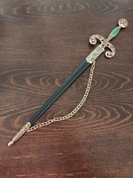 Medieval ornamental sword