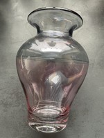 A beautiful gradient glass vase