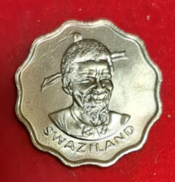 1979. Swaziland, 5 cents.Ii. King Sobhuza (1968 - 1985) (7)