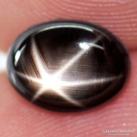 Real, 100% natural dark brown star sapphire gemstone 2.83ct! (Opaque)