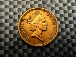 Egyesült Királyság 1 penny, 1990