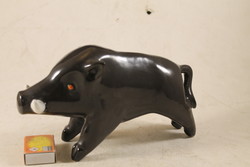 Art deco ceramic boar 360