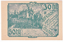 Osztrák szükségpénz  30 heller 1920