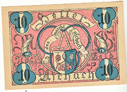 Austrian emergency money 10 heller 1920