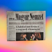 2010 October 9 / Hungarian nation / newspaper - Hungarian / daily. No.: 26934