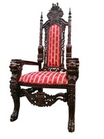 Neo-Renaissance throne