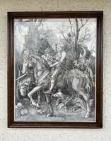 Nagy méretű tusrajz Dürer után