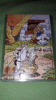 Retro collectible kinder surprise mini puzzle - asterix - in collector's case - 10x7cm according to the pictures 1.