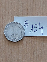 Chile 1 peso 2004 alu. Bernardo o'higgins s154