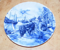 Dutch porcelain wall plate