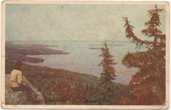 E - 182 fine arts on the postcard