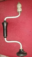 Antique hand drill, drill bit, very old piece, for collection, but also for daily use