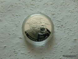 Kanada 1 dollár 1995 PP 925 ös ezüst 25.17 gramm  Zárt kapszulában