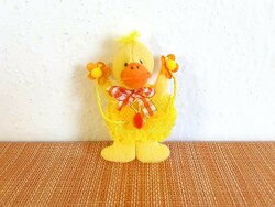 Hanging Easter ornament, decoration, plush duck figure