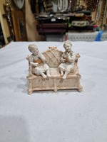 Old German porcelain figurine
