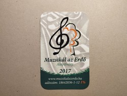 Hungary, card calendar iv. - 2017