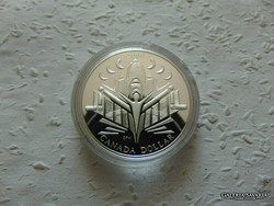 Kanada 1 dollár 2000 PP 925 ös ezüst 25.17 gramm  Zárt kapszulában