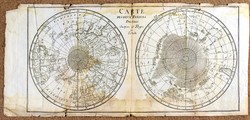xviii. No. French cartographer (?): The 2 poles of the earth