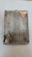 Antique cigarette case to doze. 900-As silver. 145.84G