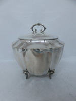 Beautiful silver art-deco sugar box