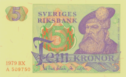 Sweden 5 kroner 1979 oz