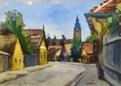 Csiky András (1894-1971): UZONI REFORMÁTUS TEMPLOM 1961