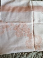 Silk damask tablecloth