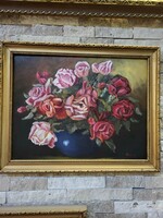 Festmény rózsás