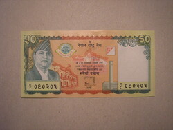 Nepal-50 rupees 2005 unc commemorative issue