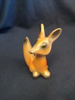 Ceramic fox figure