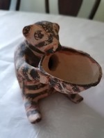 Meerkat ceramic sculpture