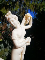 Greek Alabaster Nude Sculpture