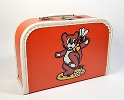 Cute, retro children's suitcase / snack bag