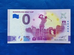 Germany 0 euro 2024 golf cup! Rare commemorative paper money! Ouch!