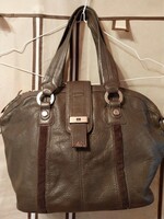 Original tommy hilfiger, brown leather bag