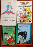 Youth novels - letter-eating series - Roald Dahl Karcsi and the chocolate factory - the little prince