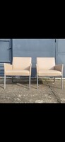 Walter knoll leather armchair, pair of armchairs
