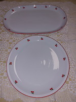 Alföldi porcelain cherry patty and cake plate, offering, center of the table