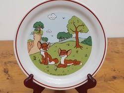 Zsolnai vuk patterned small plate