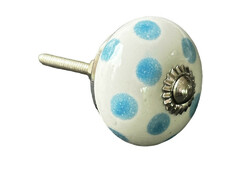 30022 Vintage stílusú porcelán bútorgomb/