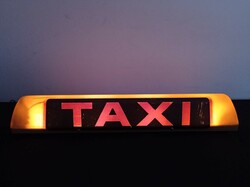 Retro Taxi asztali egyedi design lámpa