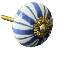 30073 Vintage stílusú porcelán bútorgomb/
