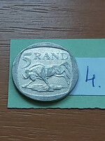 South Africa 5 Rand 1995 Nickel Plated Brass 4