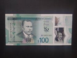 Jamaika 100 Dollars 2022 aUNC